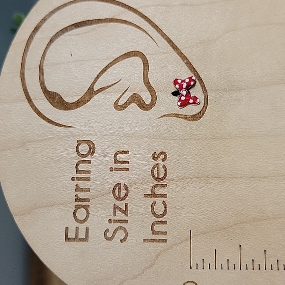 Mickey & Minnie Dainty Stud Earrings - Picture 6 of 7